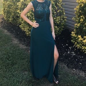 Green Homecoming Dress